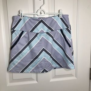 Adidas White with stripes Skort